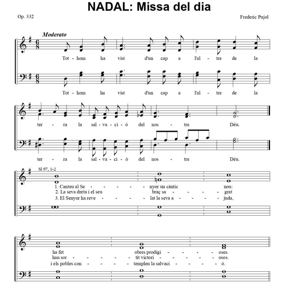 NADAL - MISSA DEL DIA COMUNIÓ