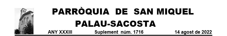 Suplement full 14 d´agost