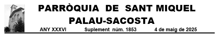 Suplement full 4 de maig de 2025
