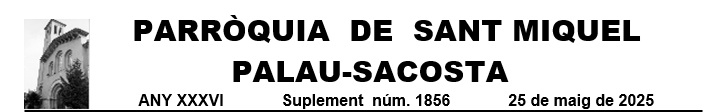 Suplement full 25 de maig de 2025