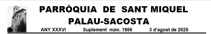 Suplement full 3 d´agost de 2025