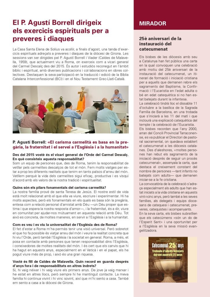Full Parroquial Setembre 14 de 2025