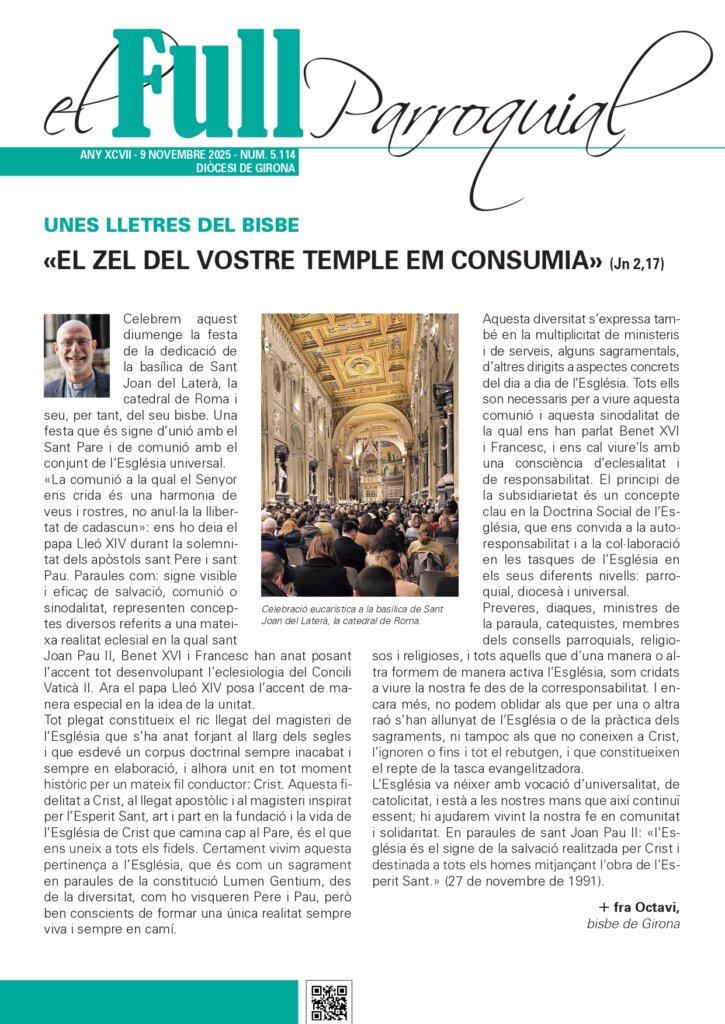 Full Parroquial 9 de novembre de 2025