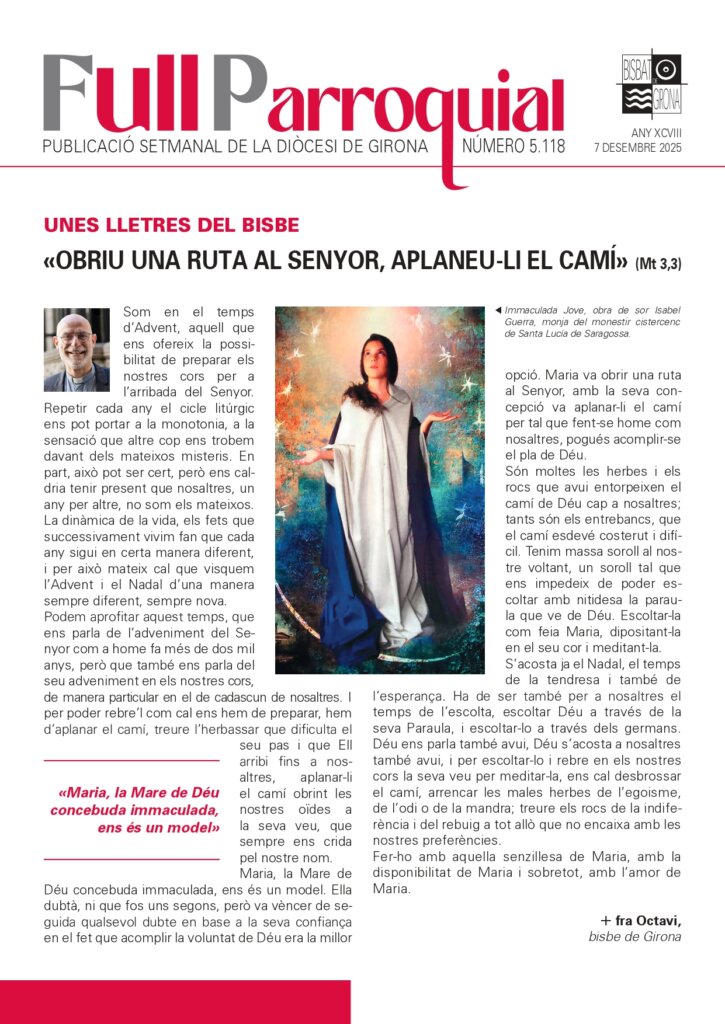 Full Parroquial 7 de desembre de 2025