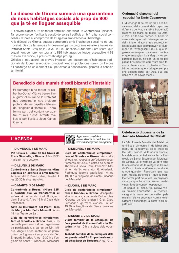 Full Parroquial 1 de març 2026