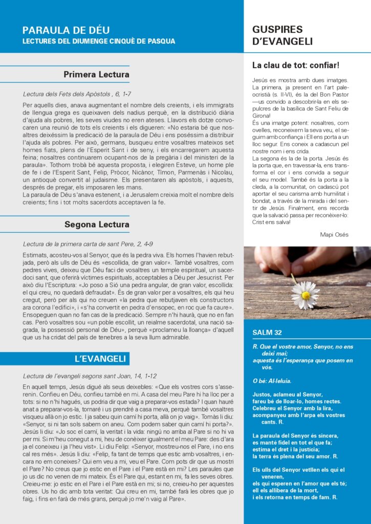 Full Parroquial 3 de maig de 2026