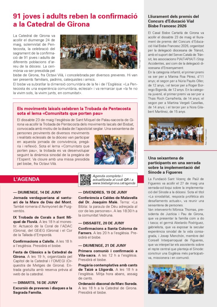 Full Parroquial 14 de juny de 2026