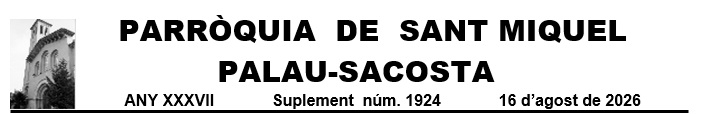 Suplement full 16 d'agost 2026
