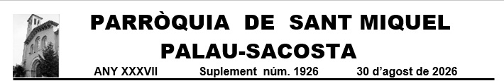 Suplement full 30 d'agost 2026