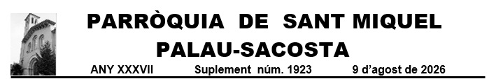 Suplement full 9 d'agost 2026