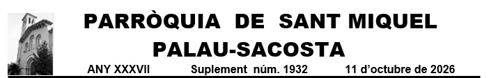 Suplement full 11 d´octubre de 2026