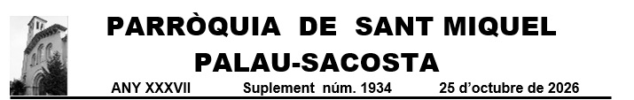Suplement full 25 d´octubre de 2026